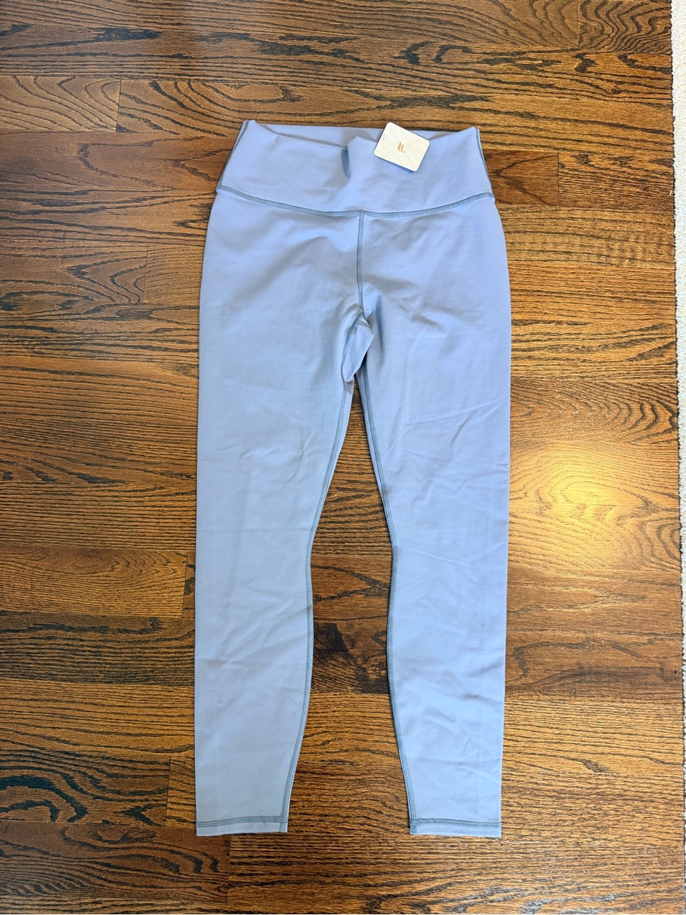 Fabletics High-Waist Leggings in Dusty Blue